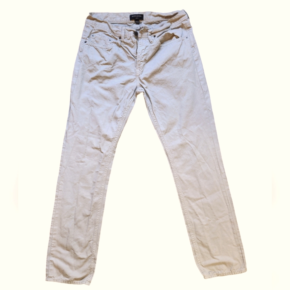 Banana Republic, Men's, Slim-fit, Khaki, 32 x 32, Never Worn